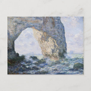 Claude Monet   De Etretat van Manneporte Briefkaart