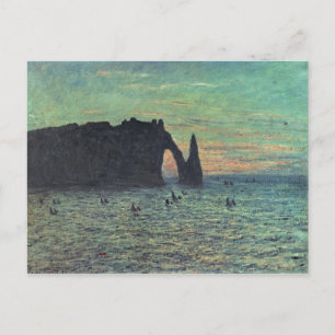 Claude Monet   De holle naald in Etretat, 1883 Briefkaart