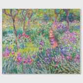 Claude Monet - De Iris Garden in Giverny Cadeaupapier (Vlak)