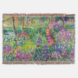 Claude Monet: De Iris Garden in Giverny Deken