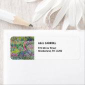 Claude Monet - De Iris Garden in Giverny Etiket (Insitu)