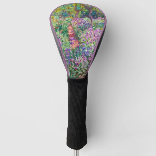 Claude Monet - De Iris Garden in Giverny Golfheadcover (Voorkant)