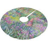 Claude Monet - De Iris Garden in Giverny Kerstboom Rok (Gekanteld)
