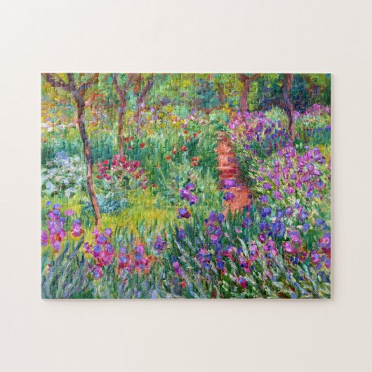 Claude Monet De Iris Garden in Giverny Legpuzzel (Horizontaal)