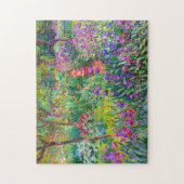 Claude Monet De Iris Garden in Giverny Legpuzzel (Verticaal)