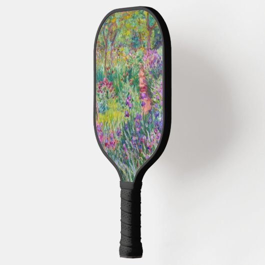 Claude Monet - De Iris Garden in Giverny Pickleball Paddle (Links)