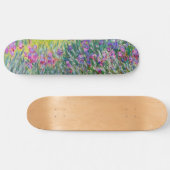 Claude Monet - De Iris Garden in Giverny Skateboard (Horizontaal)