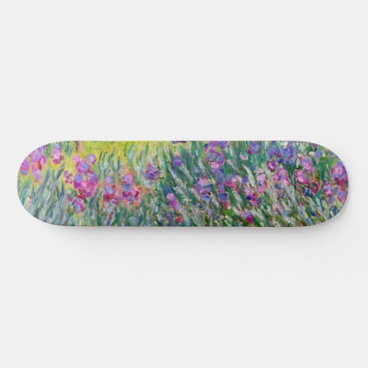Claude Monet - De Iris Garden in Giverny Skateboard (Horizontaal)