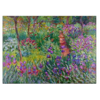 Claude Monet De Iris Garden in Giverny Snijplank
