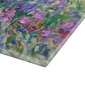 Claude Monet - De Iris Garden in Giverny Snijplank (Hoek)