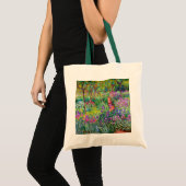 Claude Monet De Iris Garden in Giverny Tote Bag (Voorkant (product))