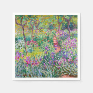 Claude Monet - De Iris Tuin in Giverny Servet