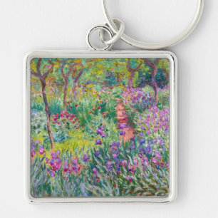 Claude Monet - De Irisentuin in Giverny Sleutelhanger