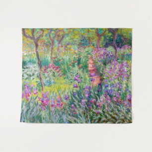 Claude Monet - De Irisentuin in Giverny Wandkleed