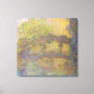 Claude Monet   De Japanse brug 1918-24 Canvas Afdruk