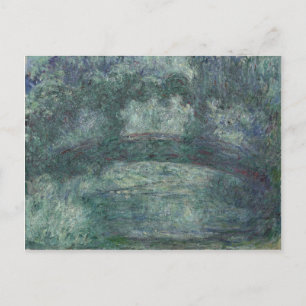 Claude Monet - De Japanse brug Briefkaart