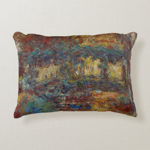 Claude Monet   De Japanse brug Decoratief Kussen