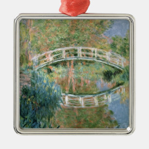 Claude Monet   De Japanse brug, Giverny Metalen Ornament