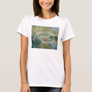 Claude Monet   De Japanse brug, Giverny T-shirt