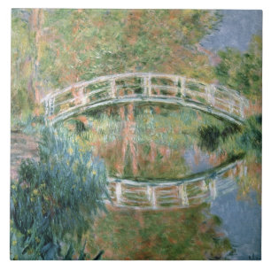 Claude Monet De Japanse brug, Giverny Tegeltje