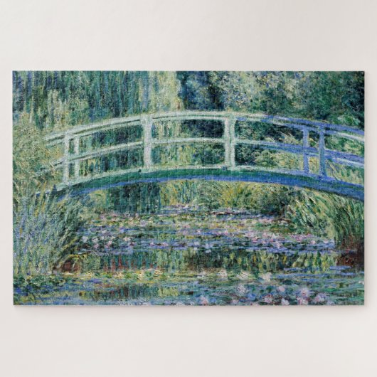 Claude Monet | De Japanse brug (het water-Lily) Legpuzzel (Horizontaal)