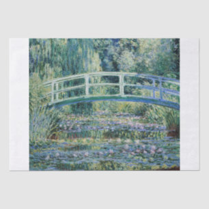 Claude Monet   De Japanse brug (het water-Lily) Tissuepapier