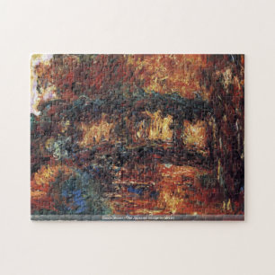 Claude Monet - De Japanse brug van Monet Legpuzzel