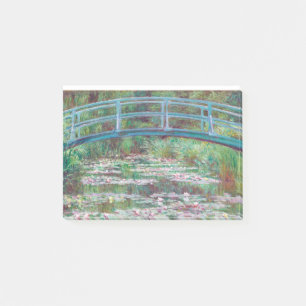 Claude Monet De Japanse voetbalbrug Post-it® Notes