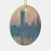 Claude Monet | De Kamers van het Parlement, Sunset Keramisch Ornament (Rechts)