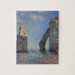 Claude Monet de Klippen bij de Giften van het Lot Legpuzzel
