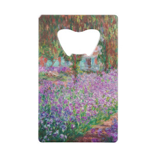 Claude Monet - De Kunstenaarstuin in Giverny Kredietkaart Flessenopener