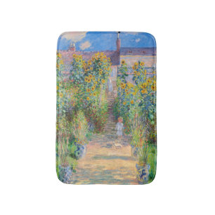 Claude Monet - De Kunstenaarstuin in Vetheuil Badmat