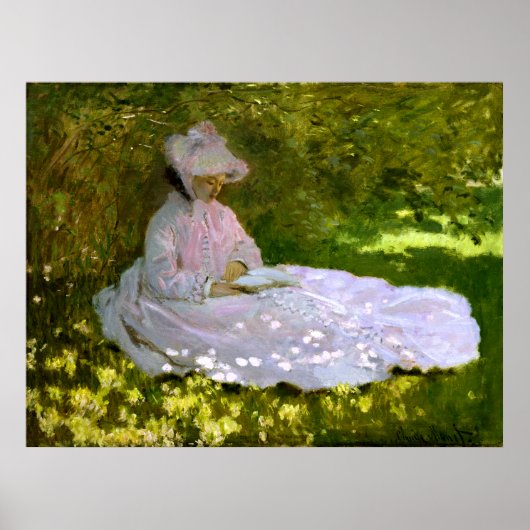 Claude Monet: De lezer Poster (Voorkant)
