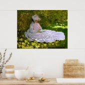 Claude Monet: De lezer Poster (Keuken)