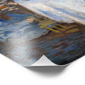 Claude Monet - De lunch, decoratief paneel Foto Afdruk (Hoek)