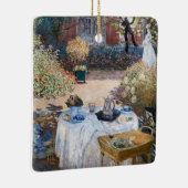 Claude Monet - De Luncheon, decoratief paneel Keramisch Ornament (Rechts)