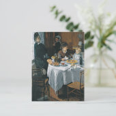 Claude Monet - De Luncheon Painting Briefkaart (Staand voorkant)