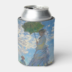 Claude Monet - De promenade, Vrouw met een parasol Blikjeskoeler