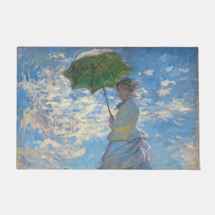 Claude Monet - De promenade, Vrouw met een parasol Deurmat