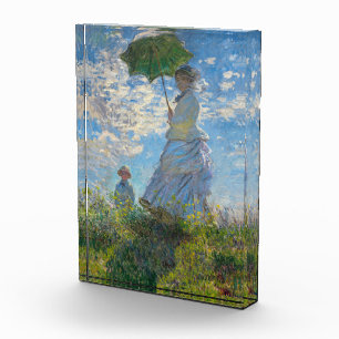 Claude Monet - De promenade, Vrouw met een parasol Fotoblokken