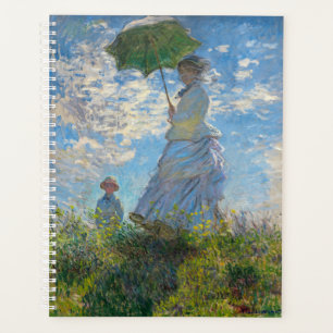 Claude Monet - De promenade, Vrouw met een parasol Planner