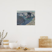 Claude Monet | De Rocks te Belle-Ile, 1886 Poster (Keuken)
