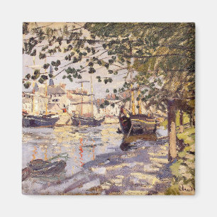Claude Monet. De Seine bij Rouen Magneet