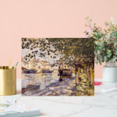 Claude Monet. De Seine in Rouen Acryl Bord (Huwelijk)