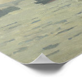 Claude Monet - De Theems in Westminster Poster (Hoek)