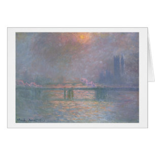 Claude Monet De Theems met het Kiekruis