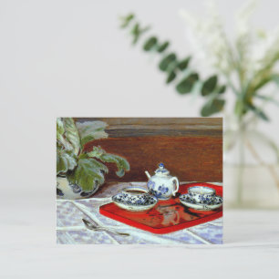 Claude Monet - De Theeset, Briefkaart