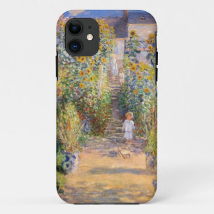 Claude Monet de Tuin van de Kunstenaar in iPhone 11 Hoesje