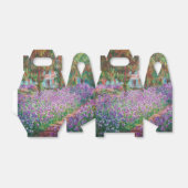 Claude Monet - De tuin van de kunstenaar in Givern Bedankdoosjes (Uitgevouwen)