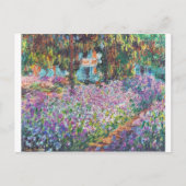 Claude Monet - De tuin van de kunstenaar in Givern Briefkaart (Voorkant)
